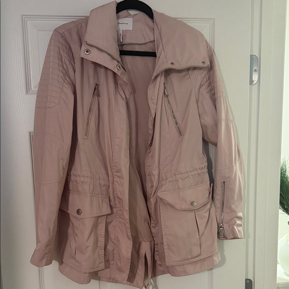 BCBGeneration Light Pink Utility Jacket